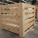 wood crates, boxes