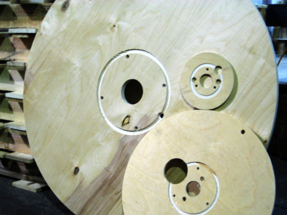 Flanges with unique diameters, start hole sizes, and bolt hole placements
