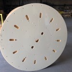 65” wooden flange with acrylic outer covering