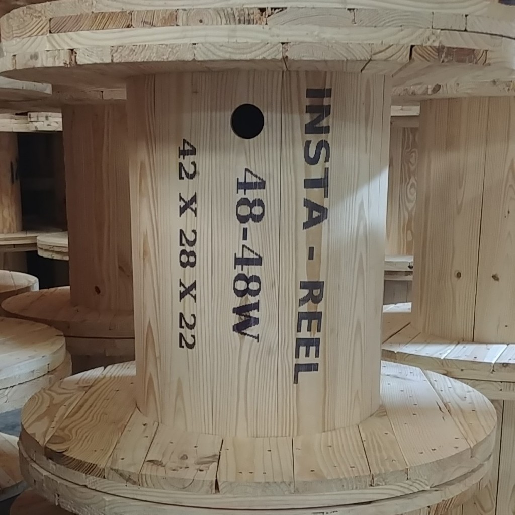 Insta Reel print on barrel - printing your logo