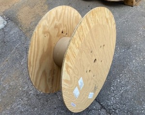 Plywood Recycled Reel 34x12x12