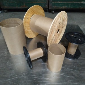 Plywood and Plastic Reels, Paper Cores