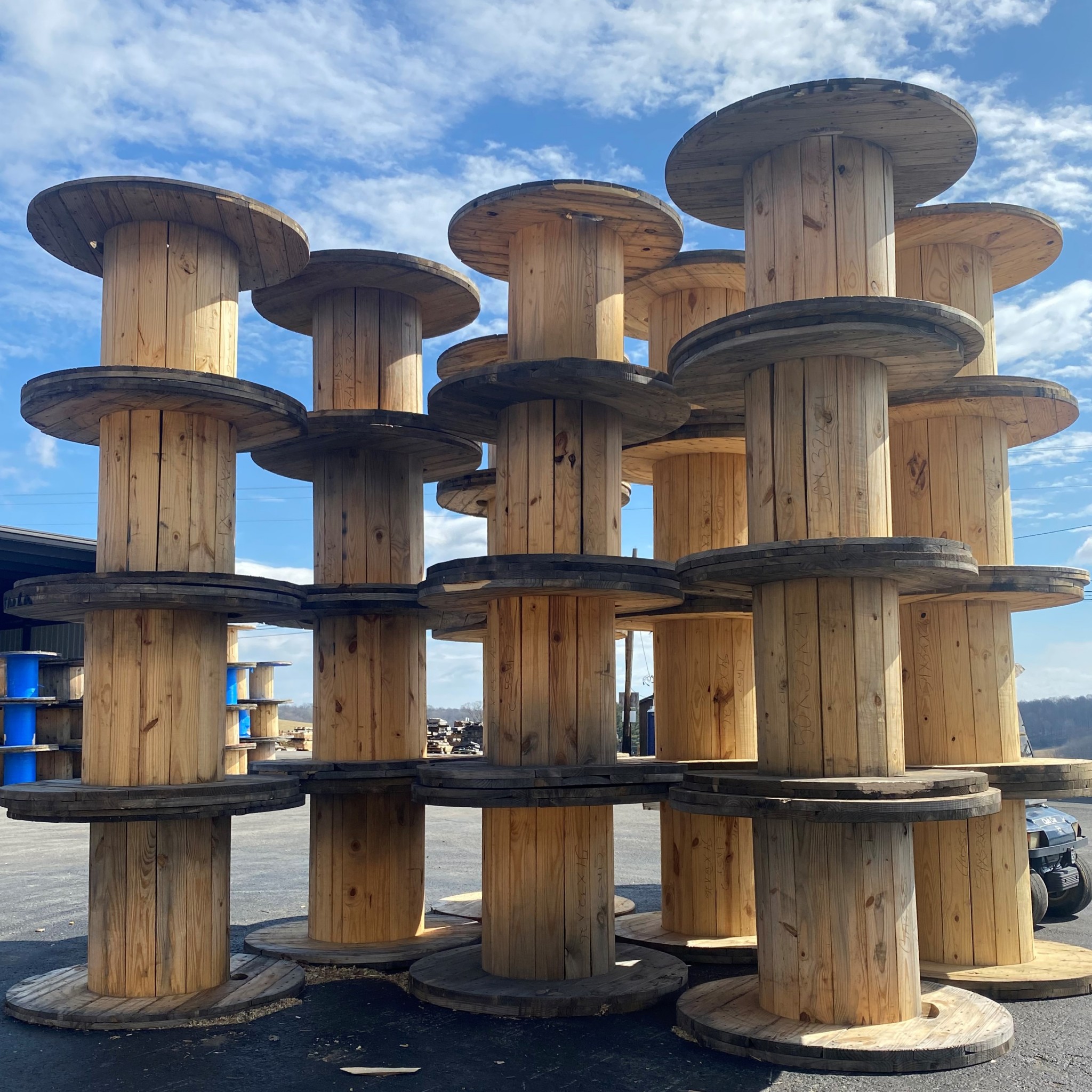 Recycled Reels, Cable Reels, Wire Reels Anderson Forest Products, Inc.